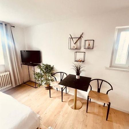 Ferienwohnung An Der Uniklinik Mit Eigener Kueche Und Renoviertem Badezimmer Homburg  Buitenkant foto